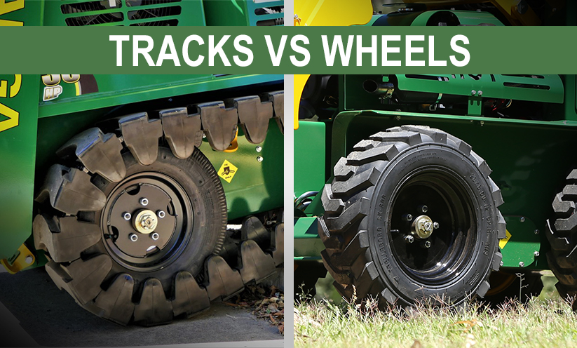 What is best – Compact Loader with Tracks or wheels?